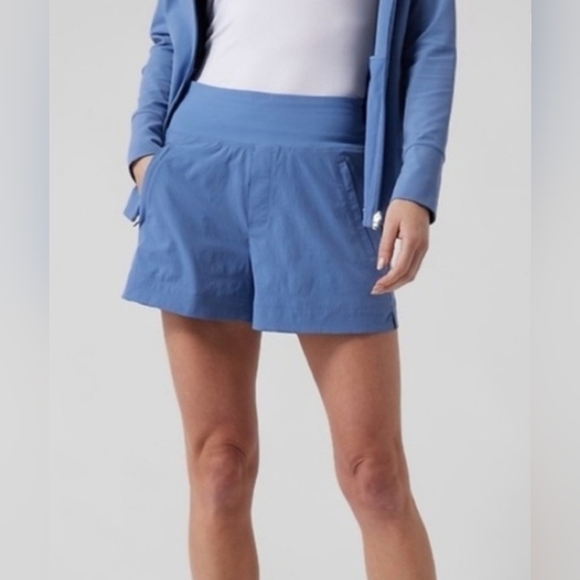 ATHLETA TREKKIE NORTH SHORT. SIZE 14. BLUE. - Picture 2 of 13